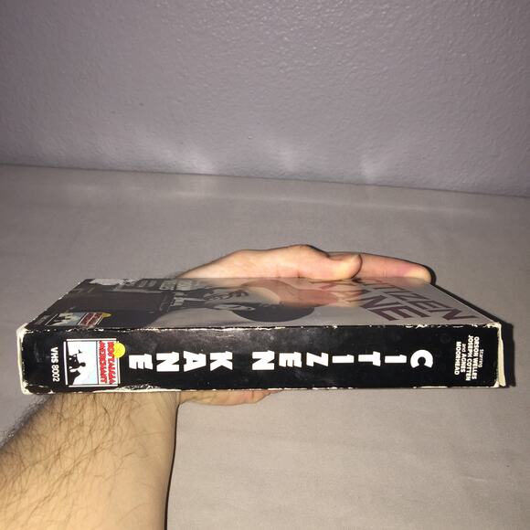 Vhs Used Citizen Kane Tape Orson Wells Cotten Moorhead Damage Please View Pics - Picture 3 of 12